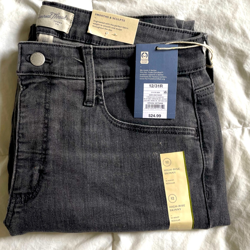 COPY - Universal Threads high-rise skinny - size  12